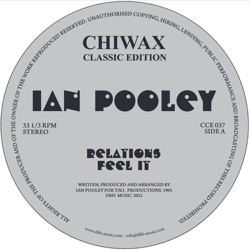 Ian Pooley - Relations [CCE 037]